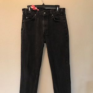 Men’s Levi’s Black Faded Jeans 33 W x 34 L